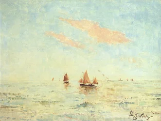 Il Mare al Largo di Treport, c.1880